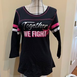 NWT BREAST CANCER AWARENESS SHIRT